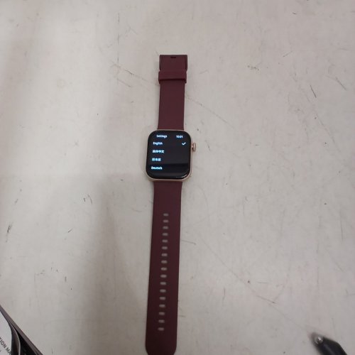 UNISEX WATERPROOF TOUCHSCREEN BLUETOOTH SMART WATCH - 1.85" DIY DIAL - PURPLE BAND (MODEL: TGW01) image 2
