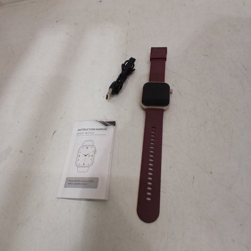 UNISEX WATERPROOF TOUCHSCREEN BLUETOOTH SMART WATCH - 1.85" DIY DIAL - PURPLE BAND (MODEL: TGW01) image 3