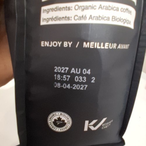 KICKING HORSE COFFEE KICK ASS DARK ROAST ORGANIC WHOLE BEAN - 454G (1LB) image 2