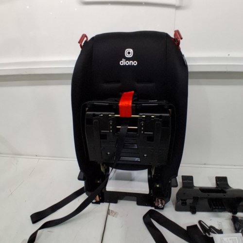 DIONO RADIAN 3R 3-IN-1 CONVERTIBLE REAR/FORWARD FACING CAR SEAT FOR UPTO 10 YEARS - 120LBS CAP - JET BLACK (MODEL: 50620-NA-01) image 3