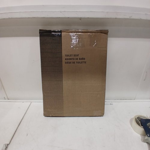 BEMIS ELONGATED PLASTIC TOILET SEAT - 18" - 000 WHITE (MODEL: 170 000) image 3