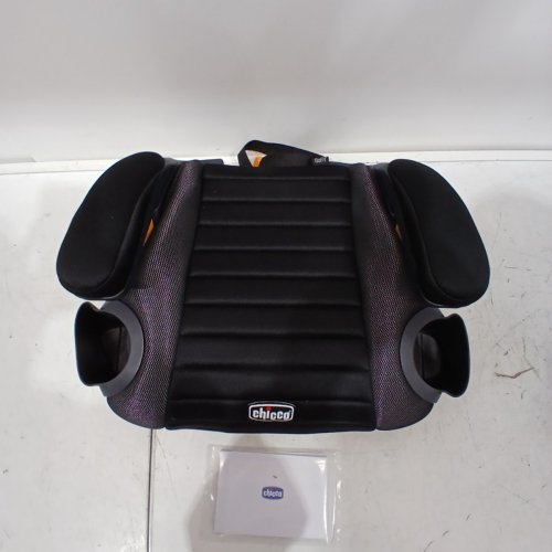 CHICCO GOFIT BELT-POSITIONING BACKLESS BOOSTER CAR SEAT - BLACK- (MODEL:7983544) image 4