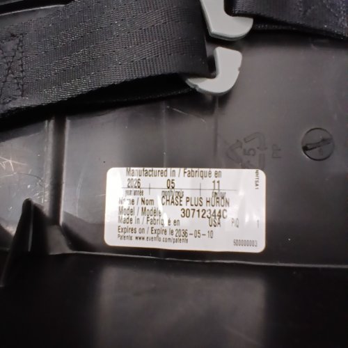 EVENFLO CHASE PLUS BOOSTER CAR SEAT - GREY (MODEL: 30712344C) image 2