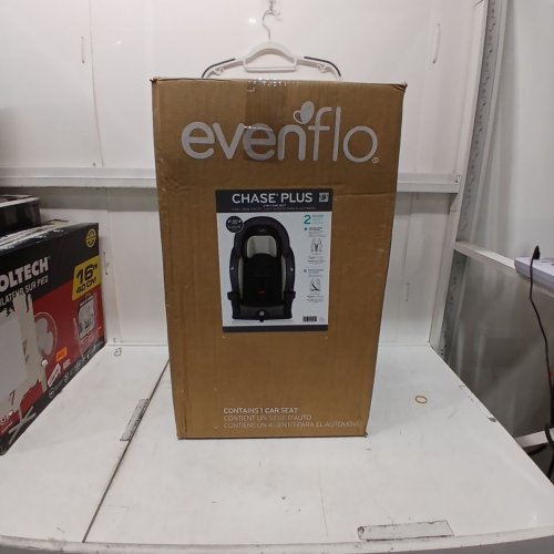 EVENFLO CHASE PLUS BOOSTER CAR SEAT - GREY (MODEL: 30712344C) image 5