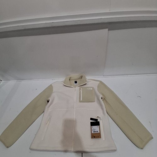 WOMEN'S THE NORTH FACE YUMIORI FULL ZIP FLEECE JACKET - MEDIUM - WHITE DUNE (ITEM: NF0A8E88JN5) image 2
