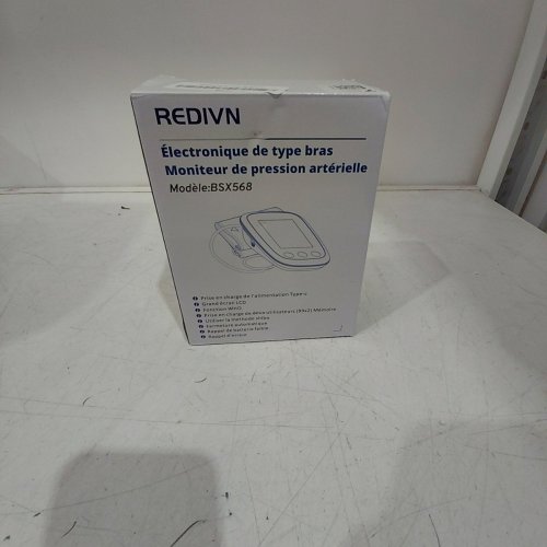 REDIVN ARM TYPE ELECTRONIC BLOOD PRESSURE MONITOR - WHITE/BLACK (MODEL: BSX568) image 4