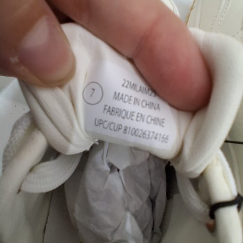 WOMEN'S MEXX CASUAL SNEAKER SHOES - SIZE 7 - WHITE/GOLD image 3