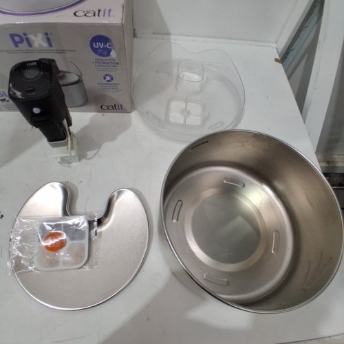 CATIT PIXI UVC DRINKING WATER FOUNTAIN - 5L - STAINLESS STEEL (MODEL: 43761) image 3