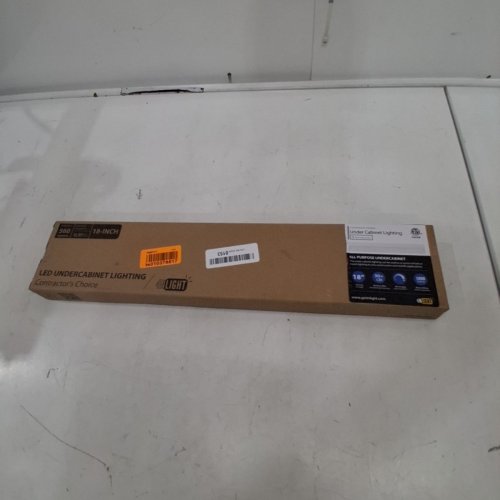 GETINLIGHT HARDWIRED UNDER CABINET LONG LED LIGHT - 18" - 5000K - WHITE (MODEL: IN-0201-12-WH-50) image 4