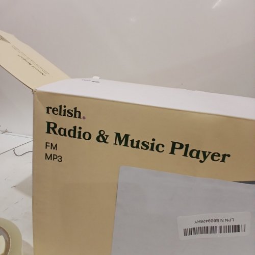 RELISH RADIO & MUSIC PLAYER - GREY/WHITE image 3