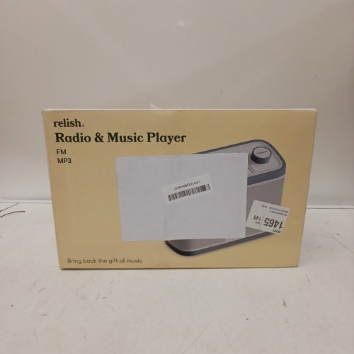 RELISH RADIO & MUSIC PLAYER - GREY/WHITE image 5