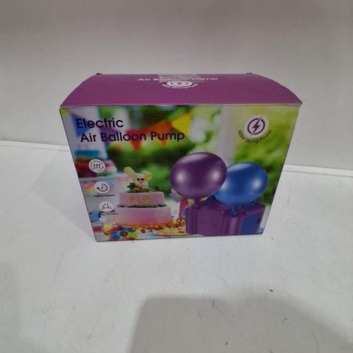 ELECTRIC BALLOON PUMP - PURPLE AND BLUE (MODEL: P308) image 6