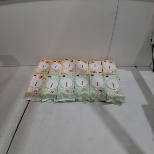 12pk WIPES HUGGIES NATURAL CARE SENSITIVE SKIN BABY WIPES - (Total - 768 wipes) image 2