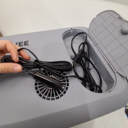GARVEE PORTABLE CAR ELECTRIC COOLER & WARMER - 32QT - LIGHT GREY (MODEL:PAE_33KMVWQ8) image 9