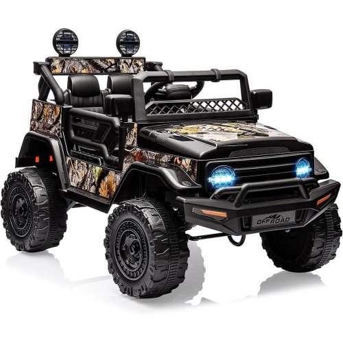 GARVEE CAMOUFLAGE RIDE-ON CHILDREN'S CAR - 24 V - BLACK / CAMOUFLAGE (MODEL: JJ2100) image 2