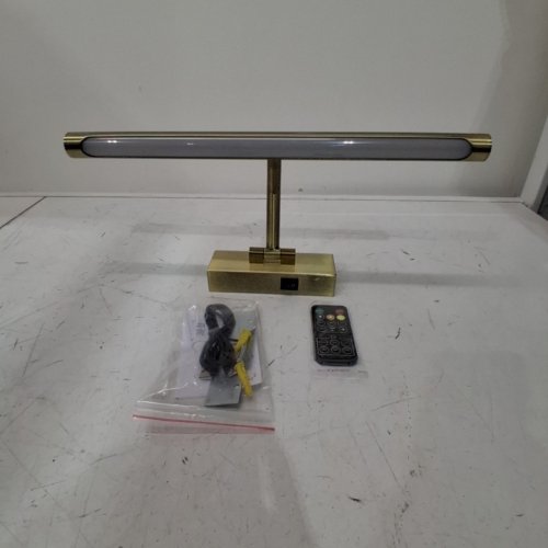 JOOSENHOUSE BATTERY OPERATED RECHARGEABLE PICTURE LIGHT WITH REMOTE CONTROL - 15" - BRASS image 3