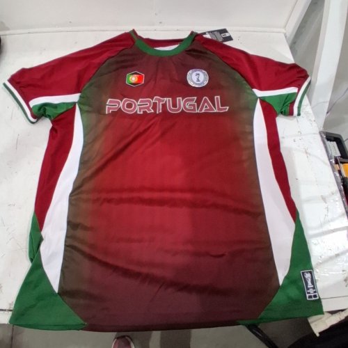 UNISEX FIFA WORLD CUP 2026 PORTUGAL SOCCER JERSEY - LARGE - RED, GREEN AND WHITE image 2