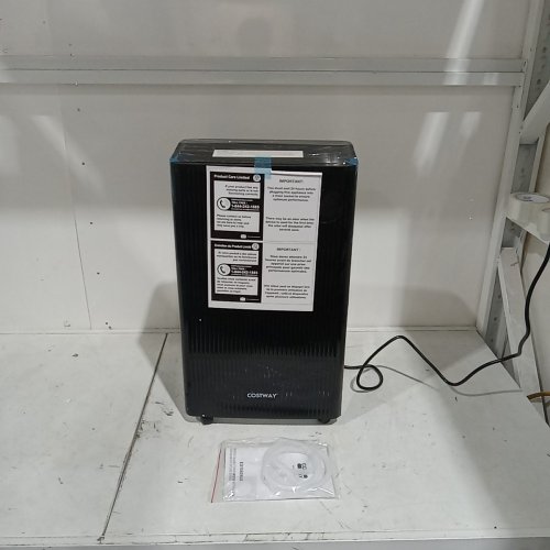 COSTWAY DEHUMIDIFIER FOR BASEMENTS - 50 PINTS/DAY - 115 V - 240W - 1.5 GAL WATER TANK - BLACK (MODEL: ES10405US-BK) image 3