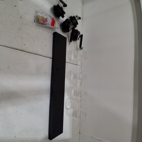 IZORRO BATHROOM VANITY OVER MIRROR 4-LIGHT FIXTURE - 30" - BLACK (MODEL: HL101-4T-NI-WT) image 2