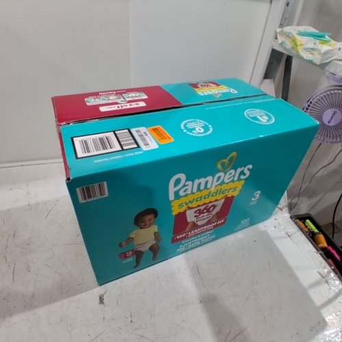 120PK PAMPERS SWADDLERS SKIN PROTECTION UP TO 100% LEAKPROOF DIAPERS - SIZE 3 image 2