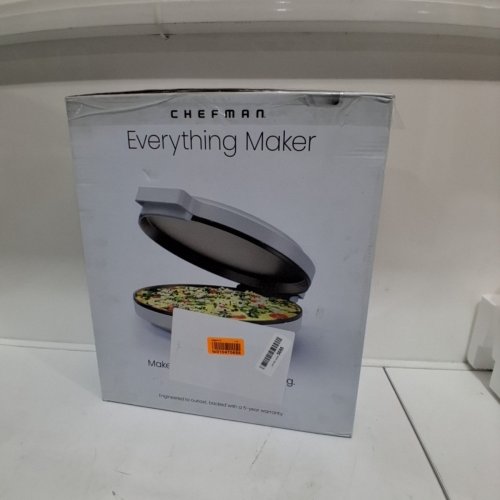 CHEFMAN EVERYTHING MAKER & PIZZA OVEN - 12" - CONCRETE (MODEL: RJ58-EM-CONCRETE) image 5