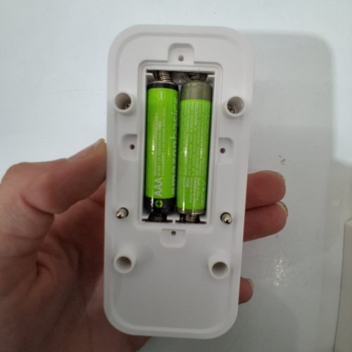 WATER LEAKAGE DETECTING ALARM - 90 DB - WHITE image 2