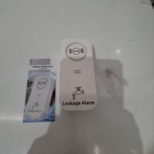 WATER LEAKAGE DETECTING ALARM - 90 DB - WHITE image 3