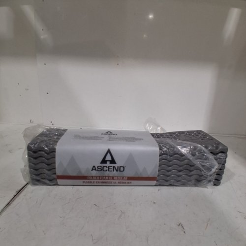 ASCEND FOLDING FOAM SLEEPING PAD - 72" X 20" - GRAY image 3