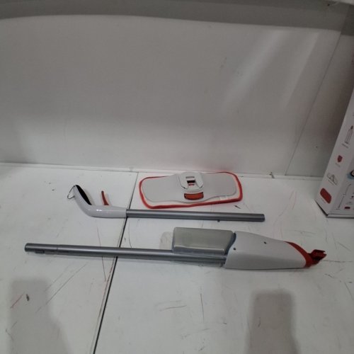 OXO GOOD GRIPS SPRAY MOP WITH SLIDE OUT SCRUBBER - ORANGE image 2