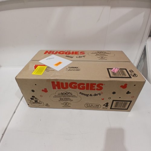 186PK HUGGIES SNUG AND DRY DIAPERS - SIZE 4 image 2