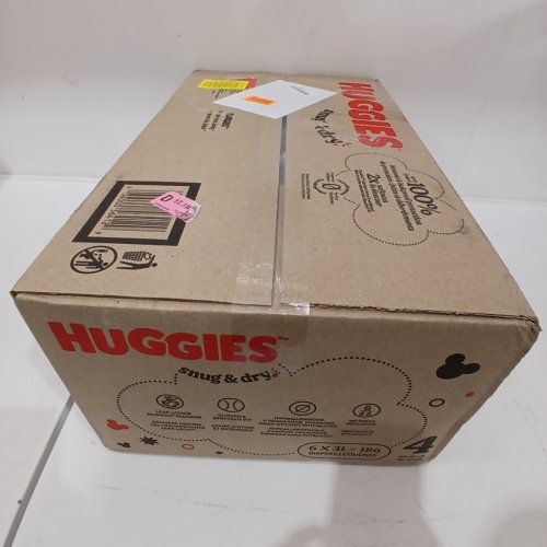 186PK HUGGIES SNUG AND DRY DIAPERS - SIZE 4 image 3