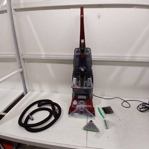 HOOVER POWER SCRUB DELUXE CARPET CLEANER/SHAMPOOER - RED (MODEL: FH50150VCD) image 3