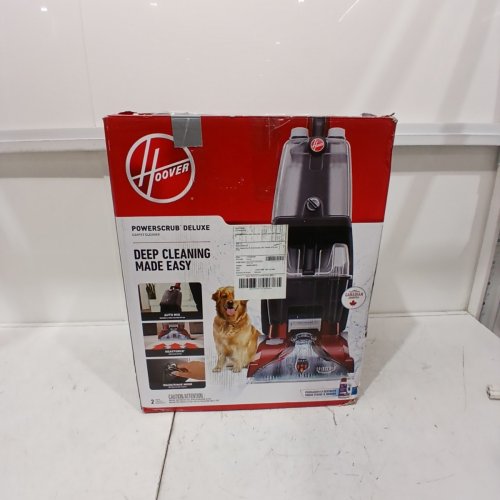 HOOVER POWER SCRUB DELUXE CARPET CLEANER/SHAMPOOER - RED (MODEL: FH50150VCD) image 7