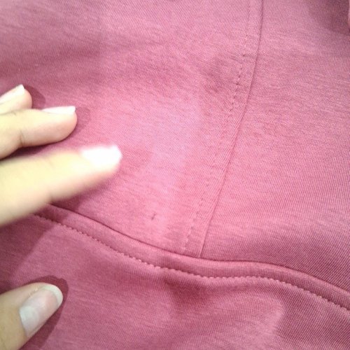 WOMEN'S BUFFALO SOFT LUX 1/4 ZIP SWEATER - LARGE - PINK (STYLE: 1939642) image 2