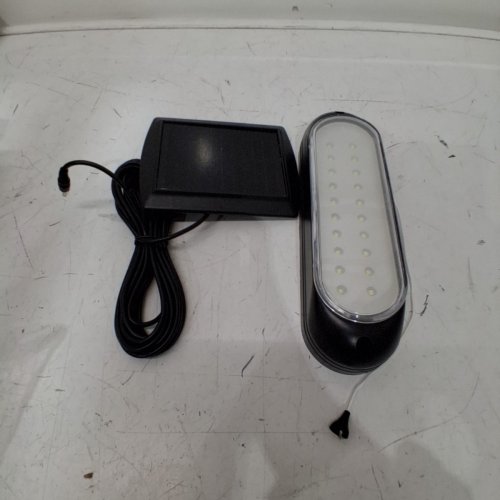 CHUNHEE SOLAR POWERED HANGING LAMP WITH PULLSTRING SWITCH - BLACK image 4