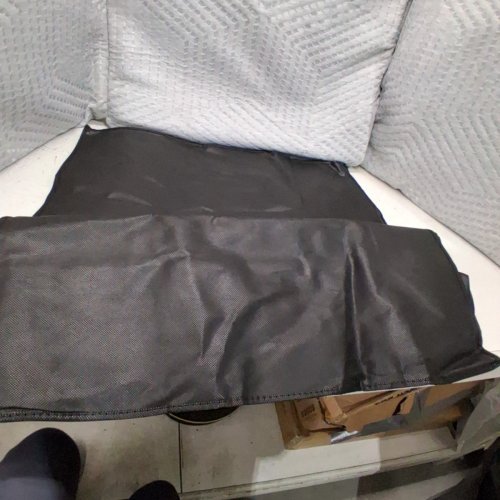 TRI FOLD PORTABLE MEMORY FOAM MATTRESS TOPPER - 6FT X 2FT (3") - GREY image 3