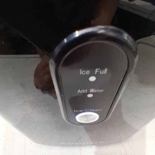 EUHOMY COUNTERTOP NUGGET ICE MAKER - 34LBS/DAY - BLACK (MODEL: IM-12S) image 2