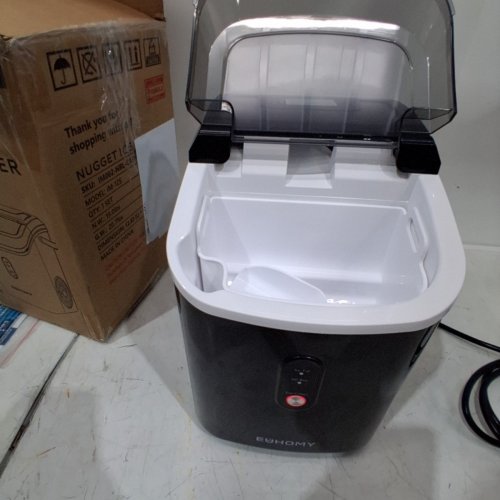 EUHOMY COUNTERTOP NUGGET ICE MAKER - 34LBS/DAY - BLACK (MODEL: IM-12S) image 3