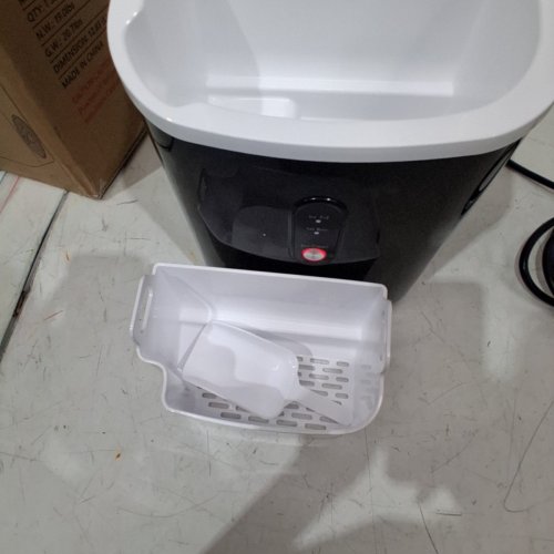 EUHOMY COUNTERTOP NUGGET ICE MAKER - 34LBS/DAY - BLACK (MODEL: IM-12S) image 5