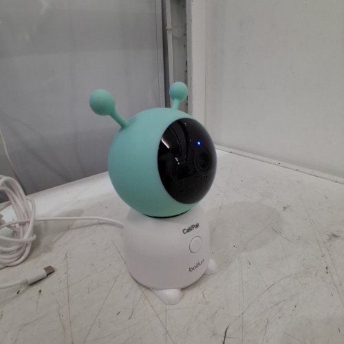 BOIFUN WIFI VIDEO BABY MONITOR CAMERA WITH 2K HD VIDEO, 360° ROTATION, NIGHT LIGHT, AUTO TRACKING, AI MOTION & SOUND DETECTION - 3000MAH - WHITE/TEAL (MODEL: BABY 6T) image 3