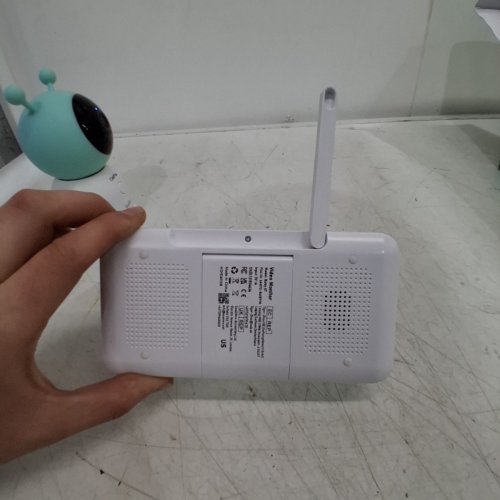 BOIFUN WIFI VIDEO BABY MONITOR CAMERA WITH 2K HD VIDEO, 360° ROTATION, NIGHT LIGHT, AUTO TRACKING, AI MOTION & SOUND DETECTION - 3000MAH - WHITE/TEAL (MODEL: BABY 6T) image 5