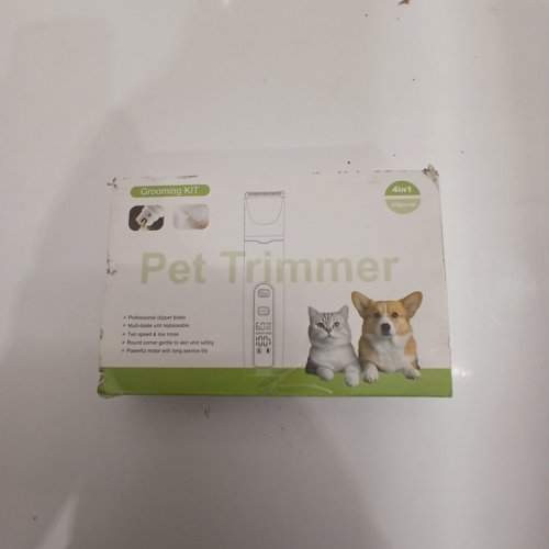 JIUWIIL 4-IN-1 PET TRIMMER GROOMING KIT - WHITE/GREY image 3