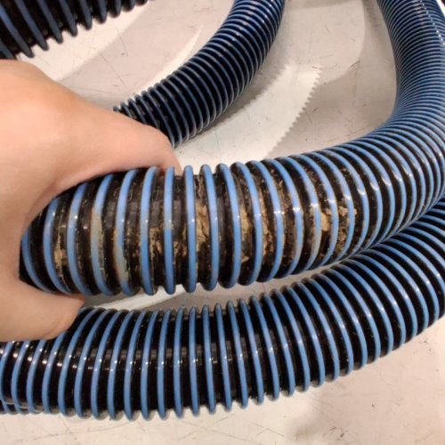 AMAZON BASICS POOL HOSE - 30FT - BLUE/WHITE - (MODEL:AMZ624018) image 3
