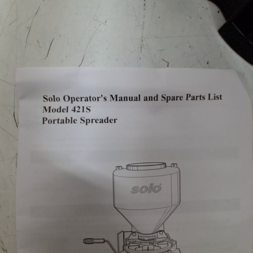 SOLO CHEST-MOUNT PORTABLE SPREADER (MODEL: 421S) image 2