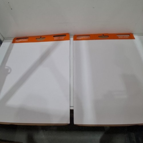 2PK AMAZON BASICS STICKY EASEL PADS - 25" X 30" - WHITE (MODEL: ‎AZ125302) image 2