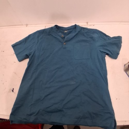 MENS REDHEAD HENLEY POCKET SHORT-SLEEVE SHIRT - XL -Mallard image 2