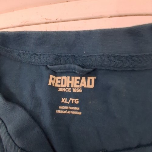 MENS REDHEAD HENLEY POCKET SHORT-SLEEVE SHIRT - XL -Mallard image 4