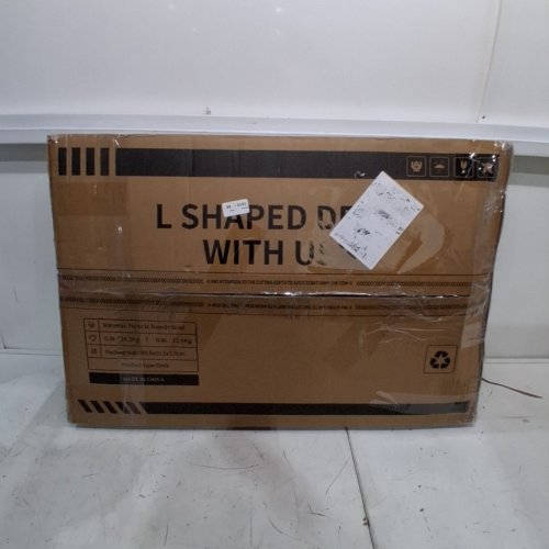 ODK L-SHAPED GAMING COMPUTER DESK WITH USB - 40" X 29.1" X 29.5" - BLACK image 9