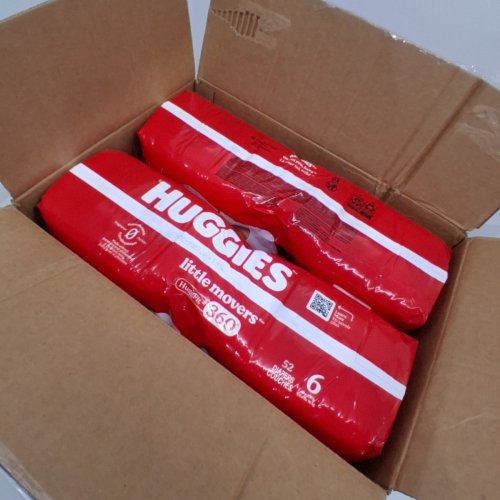 104PK HUGGIES LITTLE MOVERS DISNEY BABY DIAPERS - SIZE 6 (OVER 35LB) image 2