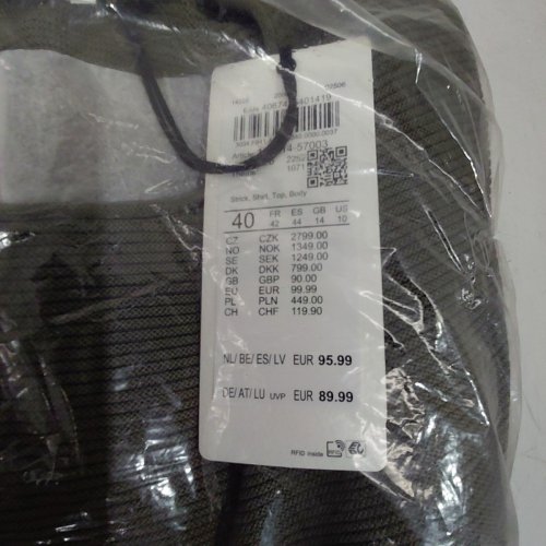GERRY WEBER KNITTED LONG SLEEVE WITH POCKET - SIZE 10 / MEDIUM - GREEN (STYLE : 190114-57003) image 3